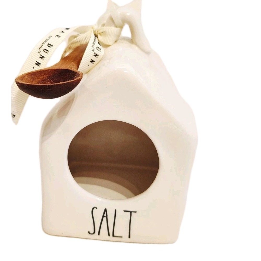 Rae Dunn Ceramic Salt Crock Cellar Salt Saut Pig